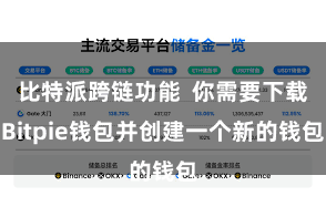 比特派跨链功能  你需要下载Bitpie钱包并创建一个新的钱包
