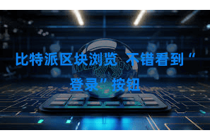 比特派区块浏览  不错看到“登录”按钮